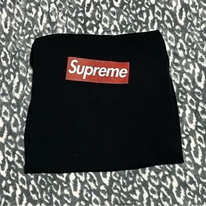 supreme black tee